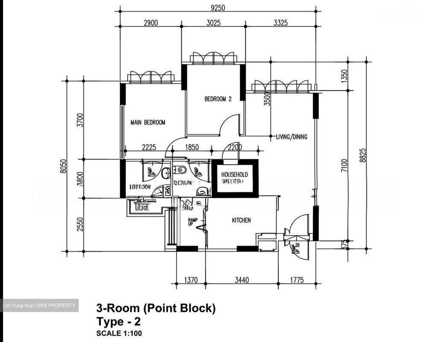 Blk 868A Tampines Greenwood (Tampines), HDB 3 Rooms #639103001